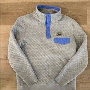 Women's Organic Cotton Quilt Snap-T® Pullover